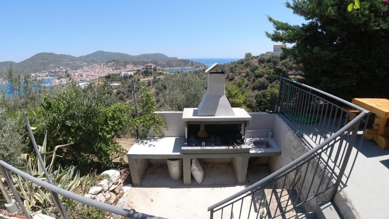 Saronic Topview Villa Galatás المظهر الخارجي الصورة