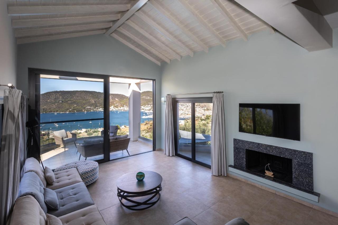 Saronic Topview Villa Galatás المظهر الخارجي الصورة